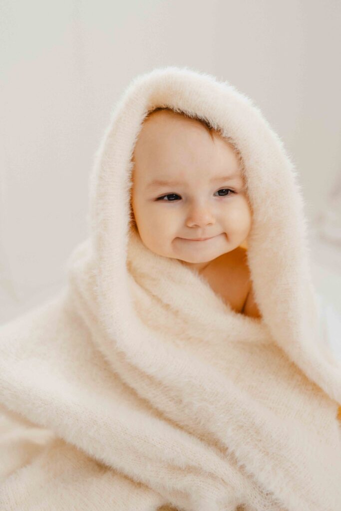 narodeninove fotenie kupel