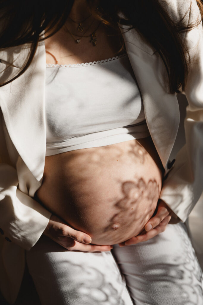 tehotenske fotenie s tienmi